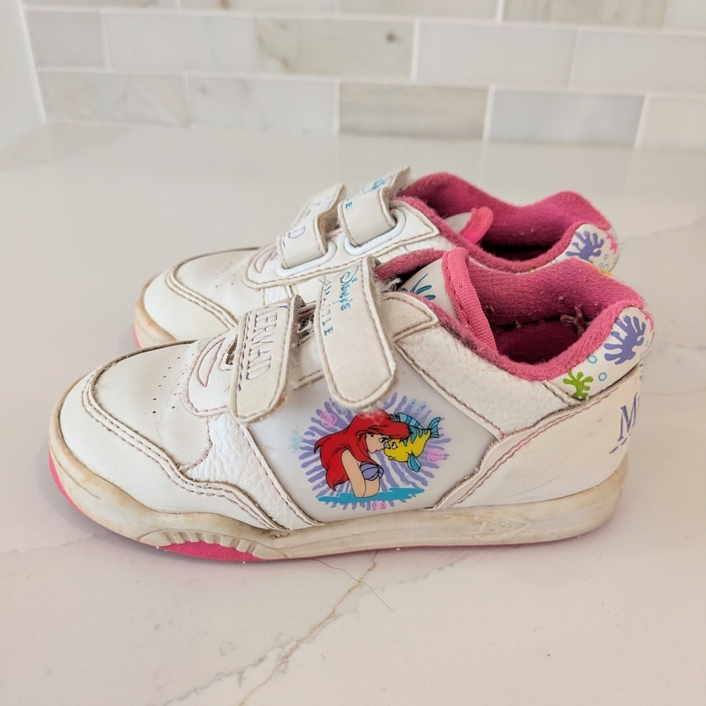 1990s Vintage Disney Little Mermaid Sneakers - Picture 2 of 6
